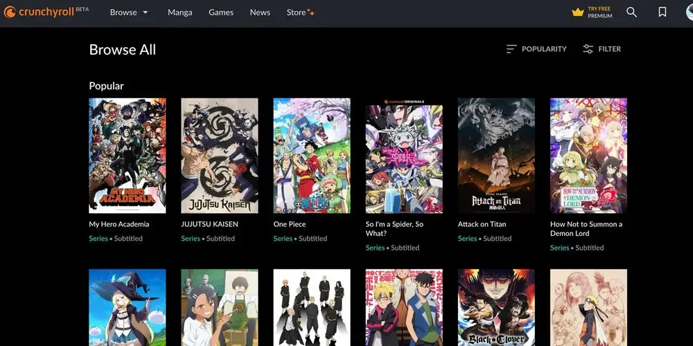 Anime streaming sites to watch anime (Free & Legal) – Geekymint