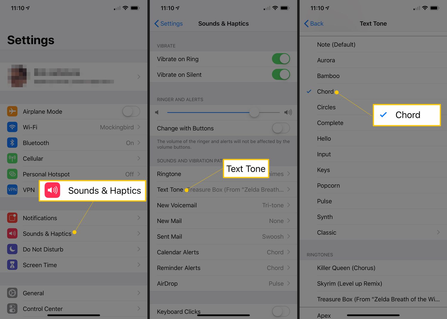 How To Fix Text Tone On Iphone