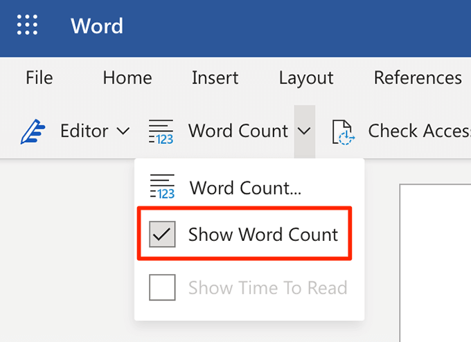 Displaying Word Count in Microsoft Word - The Tech Edvocate