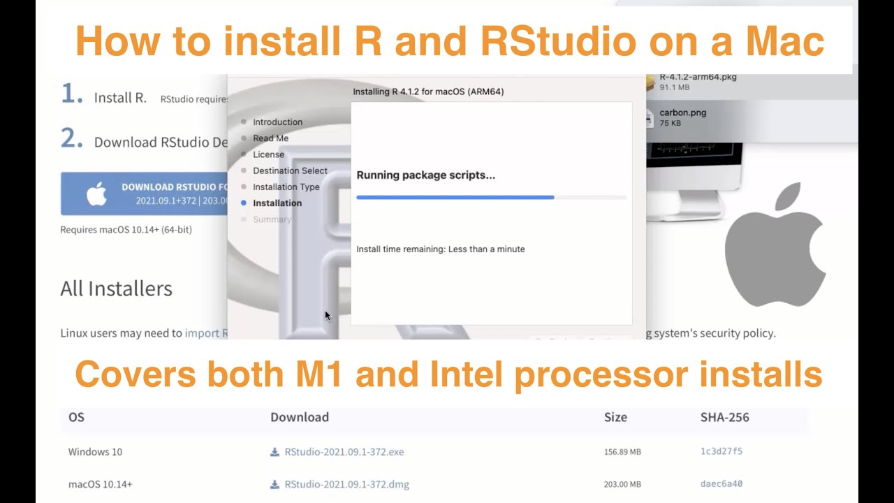 how to get r studio on mac