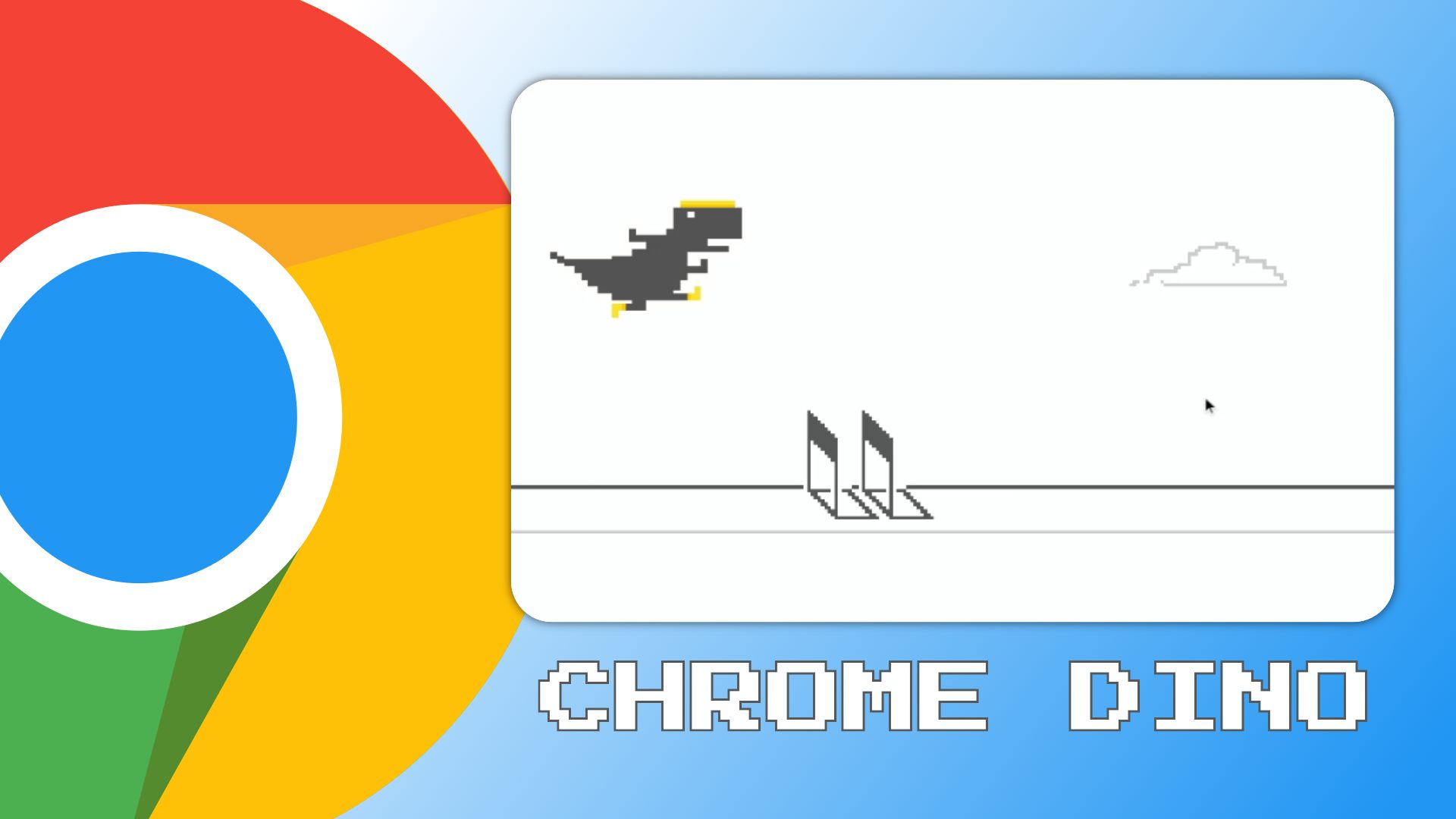 Let me explain the Google Chrome Dinosaur game