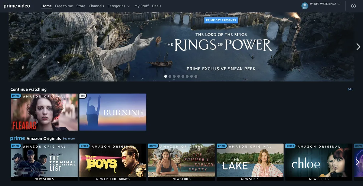 How to add Prime Video channels