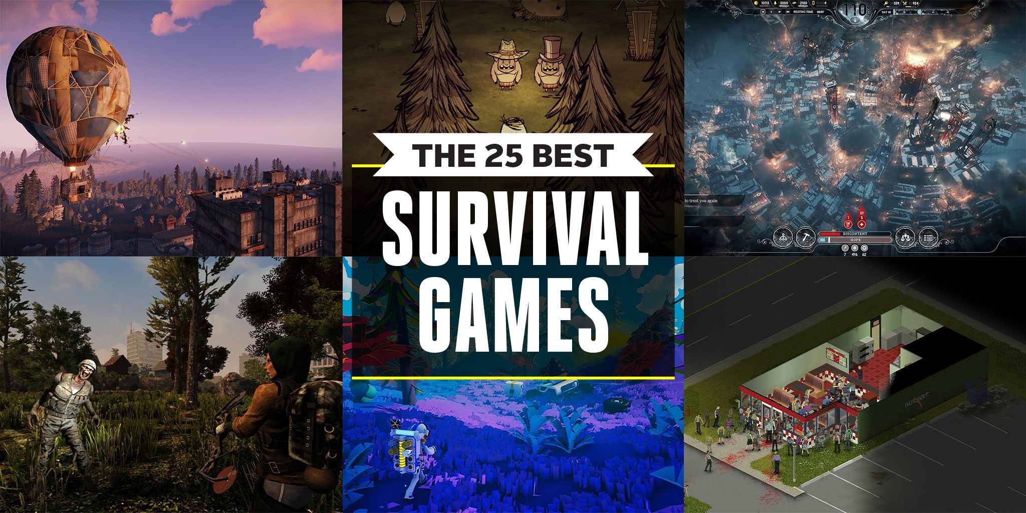 10 best survival games to test your will to live