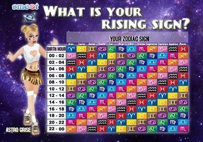 Rising Sign Calculator, Free Ascendant Astrology Online