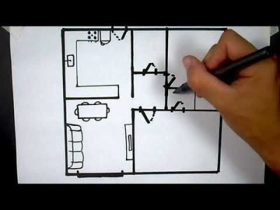 How To Draw Blueprints For A House 400x300 
