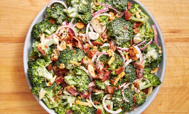 Keto Broccoli Salad Recipe - How to Make Keto Broccoli Salad - The Tech ...