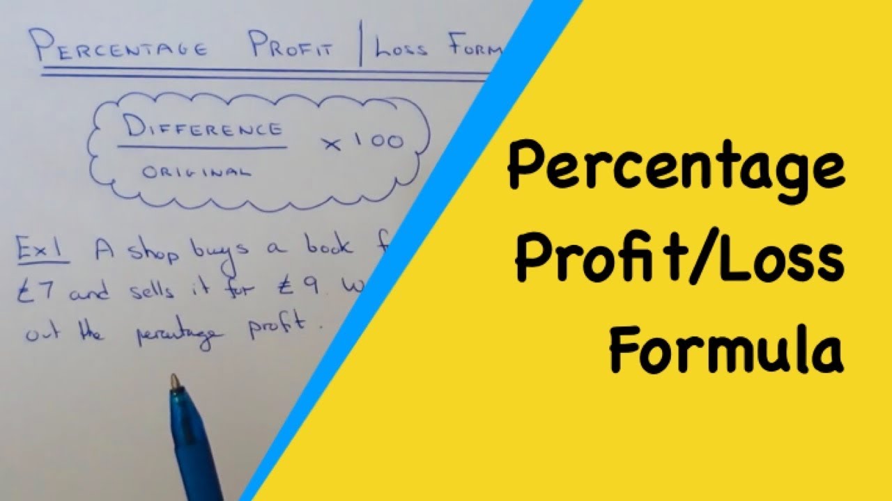 How To Calculate Percent Profit The Tech Edvocate 4596