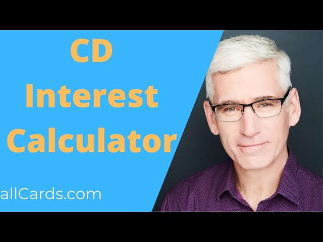 How To Calculate Cd Rate Of Return