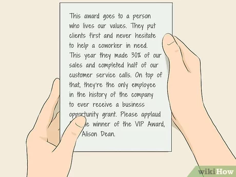 meaning of award presentation