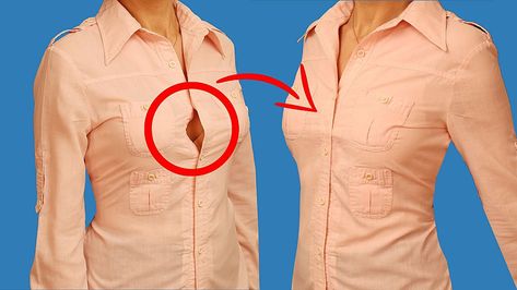 Button Down Shirt Gaping? How to Prevent Shirt Buttons From