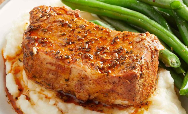 Easy Crock Pot Pork Chops Recipe - How to Cook Pork Chops in the Slow ...