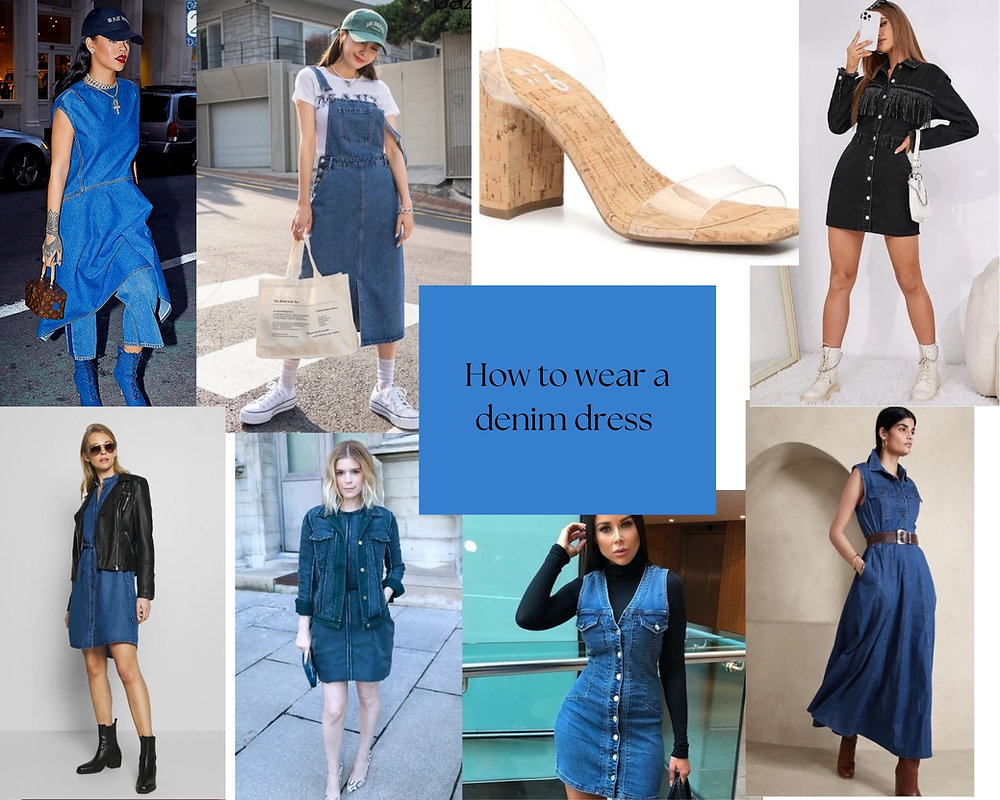 14 Ways to Wear a Denim Dress - The Tech Edvocate