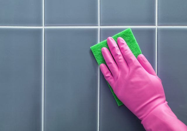 How To Clean Kitchen Grease From Tile Grout   Hunker 